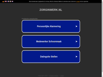 2024 copyright legal policy privacy zorginwerk.nl