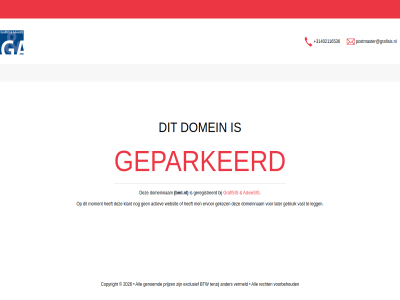 +31402116536 adviesis bml.nl domein domeinnam geparkeerd geregistreerd grafisis postmaster@grafisis.nl www.bml.nl