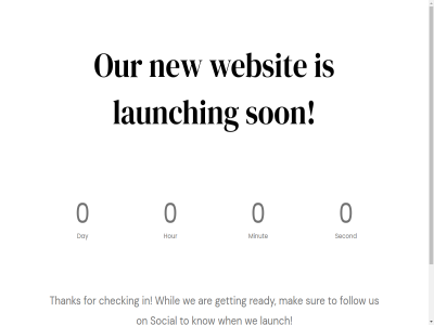 0 are checking day facebok follow for getting hour know launch launching linkedin mak minut new on our ready second social son sur thank to twitter us we websit when whil wirtvest