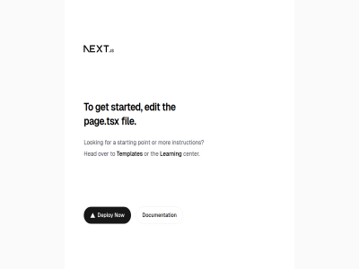 a app center creat deploy documentation edit fil for get head instruction learning looking mor next now or page.tsx point started starting templates the to