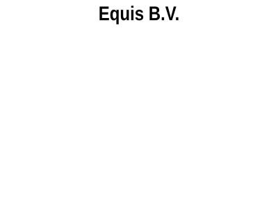 b.v equis x x-equis