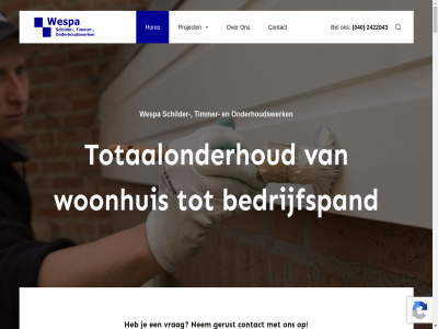-17 /wespa 00 040 043 08 1 2026 2422 2422043 40 5625 afrond algemen bedrijfspand bedrijv bel contact contactgegeven copyright dienst eindhov elk ervar ervor facebok facebook.com facebook.com/wespa gemaakt gerust grot help hom info info@wespaklus.nl jar kan klant klus korfakker lever link locatie ma ma-vr market nam nem nieuw onderhoudswerk openingstijd pagina particulier phon project s schilder sn stat tevred timmer totaalonderhoud uur vakmanschap vel verschill verstur voorwaard vr vrag we websit wer wespa wij woonhuis zorg zowel