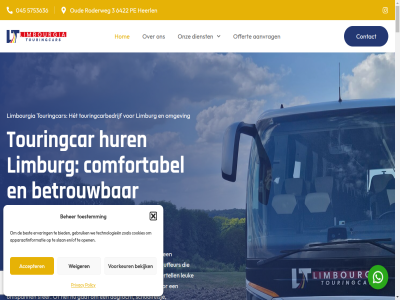 045 2 20 2025 22 24 24/7 25 3 4 5 5753636 6 6422 7 a aandacht aangenam aankomst aanvrag accepter achter af afsprak afstand aircondition all allen alvast apparaatinformatie beantwoord bedrijf bedrijfsuitj bedrijfsuitjes beenruimt begint beher bekijk belangrijk beleeft bent bereik beschik best betrouw bied boord bus buss central chauffeur combiner comfort comfortabel communicatie complet contact contact@limbourgia.nl cookies copyright daarbuit daarom dag dagelijk dagtocht del dichtbij dienst draait drink duidelijk dur een eenvoud eerst elk en en/of ervar eten exact extra faciliteit gasther gastvrij gat gebruik geleg gemak geniet georganiseerd geprijsd gezell gezelschap goed groepsgrot groepsreis grot hand hangt heerl het hoevel hom humor hur huurt iederen inclusief instagram instap instapmog juist kenn kiez kijkj klant klein kort kost krijg kunt lag langer lat leerling les leuk limbourgia limburg lux mag mak mat mee meerdag meest mer minder mobiel modern nam navigatie nem nummer offert omgev onderweg ontdek ontspann onz open opstapjes oud particulier pass pe person plan planning pm policy precies prijs privacy proces regel reis reist reiz reiziger reken reserved right rijd rit roderweg rollator rolstoel rolstoellift rolstoeltoegank ruimt sam scherm scherp schol schoolklas schoolreisj schoolreisjes sfer slan soepel stat stemm stoel teamevent technologieen temperatur tijd toe toegank toestemm toilet touringbus touringcar touringcarbedrijf transfer transparant trip trot typ uitgerust uitstapp uitvoer vanaf vandag veelgesteld veilig veren verhal verloopt verlop vertell vertrek vervoer verzend verzorg verzorgd vind voelt volg volgend volled voordat voorkeur voorkom voorop vrag waarom wanner war we weetjes weiger wens werk wet wij wilt z zegg zien zoal zorg zorgelos zorgeloz zuid zuid-limburg