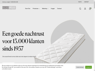 0 01 02 03 0318 091 1 100 109.95 119.95 139.95 15.000 169.95 1960 2021 219.95 239.95 26 29.95 4 5 50 6 610 6711 7 9 90 94.95 99.95 a aanbied aansluit accept advies afgestemd algemen all allen allergisch and anti anti-allergisch arctic arnhemseweg assortiment ballast ballastslap bed beddengoed beddenwinkel beddenzak bedrijf bedtextiel begint begonn begrijp behoeft bekend bekijk bent best bestat beviel bezoek bied biedt binn breng bron by c catalogus central clicking collectie combineert comfortabel comfortwens complet consent contact controlled cookie cookies cristal d daarnaast daarom de dekbed denk deskund doelstell don draait e echt ede een eerst eig elk enig enkel everest experienc f familiebedrijv g garen gebied gel genoeg gespecialiseerd giv goed googl groen h ha handbereik heerlijk hel helemal hieronder hom houdt however i ideal ieder info@ballastslapen.nl inmiddel jammer jar juist k katoen keuz kijkj klant klar knop kort krijg kunt kuss kussen kwalitatiev kwaliteit l larimar lez licham m matrass may meest merk moment mooist most n nacht nachtrust nam natur nem nieuwst nodig o oas omgeruild on ondergoed ontdekt onz ooit oploss opties optimal oudst our overzicht p perfect person plek praktisch preferences privacybeleid problem product provid r rating red relevant remember repeat reserved review right rout rud ruim rust s sam seizoen seizoenendekbed select servic setting shopping showrom silvana sind sku slaapcomfort slaapkamer slaapsystem slap specialist stan stat stevig stijl streng support t textiel textielwinkel the to toe toebehor tover uitgebreid uitgegroeid uitrust uniek use v vakmanschap vakmens vanaf verbeter verkocht verkop verrijk vertrouwd vindt visit voeg voldoen volgend vooral voorwaard vrag w waarbij war warm we webshop websit welkom werk wij winkel wol you your zeker zoal zodat