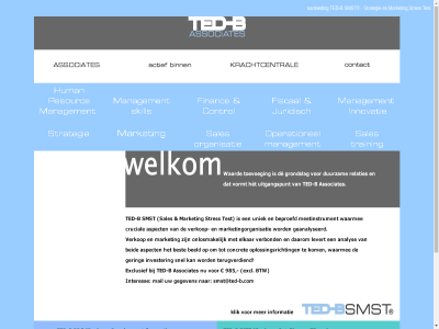 aanbied associates b market smst strategie stres ted ted-b test