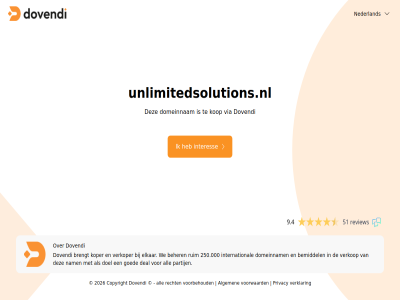2026 250.000 51 9.4 algemen all beher bemiddel brengt copyright deal doel domeinnam dovendi elkar goed interes international kop koper nam nederland partij privacy recht review ruim unlimitedsolutions.nl verklar verkop verkoper via voorbehoud voorwaard we