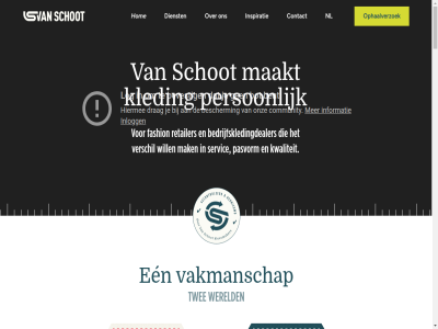 +31 0 2026 521474 541 6 82565150 aanbested aanbod aandacht algemen alles-in-een-servic alles-in-en antwoord app atelier bedrijfskled bedrijfskledingdealer bedruk bel beschik betrouw bewerk bordur central comfortabel contact cookieverklar copyright dienst disclaimer een eig elk ervar ervor fashion gedrev hernieuw hom ieder impressum inspiratie international iso jar jouw klant klantenservice@vanschoot.nl klantverhal kleding kledingstuk kledingvermak kleermaker klik kwaliteit les logistiek lokal maakt mail mak medewerker mvo nederland nl onderhoud onz oog oost ophaalverzoek particulier partner passend pasvorm perfect perfectie person praktijk privacyverklar reinig reparer representatief retail retailer samenwerk schot servic snel speler stan stat tevred twee uitgegroeid uitziet vakmanschap veelgesteld verhal vermak vernieuwd verschil vertrouw verzorgd vijftig voorwaard vrag waardevoll we wereld werk werkt werkwijz wet wij will wilt zorg