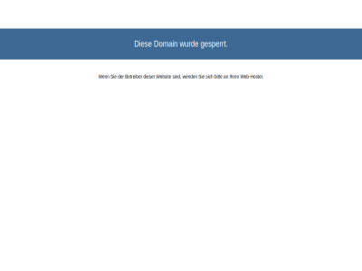 an betreiber bit dies dieser domain gesperrt hoster ihr sich sie sind web web-hoster websit wend wenn wurd