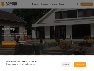 aanpass afsprak bedrijv bekijk beplant bestrat beter contact cookies creativiteit dienst droomtuin ga gebruik gerealiseerd grond gww inhoud maakt nog ontwerp plann project romein romeingww.nl sierbestrat toestan tuin tuinaanleg vakmanschap waterbouw websit weg werkt
