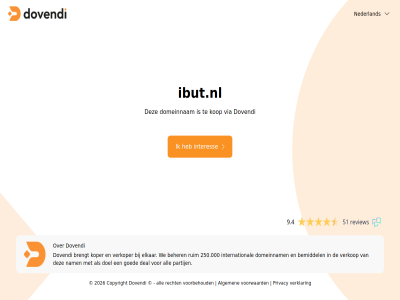 2026 250.000 51 9.4 algemen all beher bemiddel brengt copyright deal doel domeinnam dovendi elkar goed ibut.nl interes international kop koper nam nederland partij privacy recht review ruim verklar verkop verkoper via voorbehoud voorwaard we
