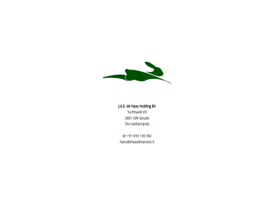 +31 156 2801 392 65 653 bv gouda gw hansdehaas@viareal.nl has holding j.g.e m netherland real the turfmarkt via
