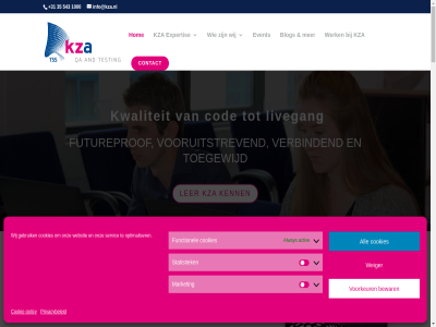 +31 1000 1223 2026 35 543 9 accept activ afsprak agil all alway and aspect attitud automation awarenes balan begeleid benieuwd besprek bested beteken betrokken bewar biedt blog borg busines click cod collega contact content continu cookie cookies daagt devop disclaimer durf e effectiev en enabl enorm ervar event experimenter expertis expertises functionel functioner futureprof gan gat gebaseerd gebied gebruik gev goed grag groei hand hands-on help helpt hilversum hom implementer info@kza.nl integrer invloed inzicht it jij jou juist kenmerk kenn kennis kent klant kom kwaliteit kza kza.nl lang lef ler livegang mak manier market mens method missie mogelijk mussenstrat nem omgev on ontdek ontwikkelmog ontwikkelproces ontwikkelteam onz oploss optimaliser opzet organisatie organisaties partner pentest perspectief pipelin plek policy pragmatisch praktisch privacybeleid proces process professional qa rb richt risico s sam samenwerk scan security selecter serieus servic services softwar statistiek strategie structurel t talloz team techniek technologie test testaanpak testautomatiser testtol testuitvoer testvak this tijd to toegewijd toekomstbestend tooling transparant tuss typisch uitvoer valt verbeter verbind verder vergrot voorkeur vooruit vooruitstrev vormgev vroeg war we websit weiger wendbar wens werk wij zet zorg