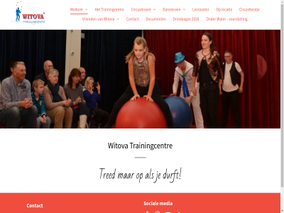 0622809662 2026 44 circusfeestj circusless contact dansless document driedag durft hallum info@witova.nl langebuorr lesrooster locatie media social telefon trainingcentr tred voorstell vriend water welkom witova