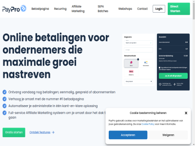 1 10.000 11 13 2006 2026 35 5 55 9727kb abonnement accepter administratie administratiev affiliat allround alternatief anti anti-fraud authenticatie automatiser b.v b2b bank batch batches bedrijf bedrijv beher behulp bestand betaald betaaldienstverlener betaalmethod betaalpagina betaalproces betal blog boekhoud btw busines certificat contact cookie cookies cor creeer crossfit currenc daarom dak debiteurenbeher developer dienstverleningsovereenkomst direct disclaimer e e-mail ecurr een eenmal ervar extra factor facturatie features fraud full full-servic functional functionaliteit gan geautomatiseerd gebruikerservar gebruikt gedur gehel gemakkelijker gespreid gratis groei groning guid handelsactiviteit hog incasso informatie integraties jong jouw juni kant kant-en-klar klant klar kostelos kris label lat leonard lev login maand maatregel mail mak market marketingdoeleind maximal mei membership nastrev nederland nem nl nummer omzet omzetverhog ondernemer onlin ontdek ontvang onz oploss optimaliser partnerprogramma paypro per plugin policy privacyverklar proefperiod rapportag recurr risico rompslomp security sepa servic simpel sind slimm springerlan start support@paypro.nl system tariev tijd tijdbespar toestemm two two-factor vandag vergunn verhog verkoopvoorwaard vertrouwd webshop weiger whit white-label zie