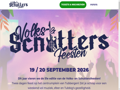 19 20 2026 51e centrumplein dag editie evenement feest foto gezell hart hom inschrijv jaarlijk jar muziek s schrap schuttersfeest september sfer ticket tubberg tubbig twee vier vol volk we weekend zet