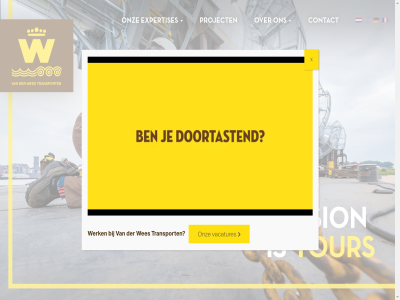 contact expertises groep konink mission onz our project transport vacatures werk wes x your