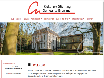 2026 22 25 aankond activiteit actueel agenda auteursrecht beeldhouwer bekijk belangstell bericht beschermd bestel bloemetjes bmk bruisend brumm club concert contact cultur culturel cultuurvisie daarnaast daartoe diver dorpsdichter download e.d eenmal en exposities filmvoorstell foto gat gebied geeft gemeent gestart gezet gezocht hierin hom informatie instell jaarlijk jar kaart kamermuziek klik komend kostelos kunst let lev lezing literair mei nieuw ondersteun ondersteuningsmog ontmoetingsplat ontvangt organisaties organiseert per pinksterfestival plaats plaatsing pleintheater pr@brummencultuur.nl prijs s schijnwerper stat stichting stimuler stur subsidie subsidiespreekur t/m tak theaterdiner toestemm twee uitvoeringsplan veren verget verkop versterk verzorg vind virtuel vooraf voordracht vrag waarvor websit wel welkom werkgroep wij www.doemeeinbrummen.nl