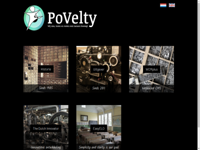 1985 2001 2011 2025 and clarity cms dutch easyelo goal historie innovatiev innovator nl ontwikkel our povelty simplicity sind the uitgever wcmplus webbased