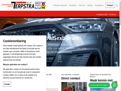 00 01053074 0517 1 12 17 18 1986 30 41 45 59 8 8855 a31 accept adres af afsprak agenda all allen analyser audi auto auto-onderhoud autobedrijf az beeld bekijk benader bestelwagen bezoek binn brandstofmotor buitenland collectie computer contact content cookie cookies cookieverklar daarnaast direct droomauto elektrisch elk ervan ervar faciliteit familiebedrijf fijnmaz footer friesland full full-servic functioner ga gebruik gedeg geplaatst gespecialiseerd gev gevestigd goed grag grot harling hearewei help herkend het historie hoek hoogwaard indien info@autobedrijfterpstra.com informatie inplann invoer jarenlang jong jouw kan kennis klein kunt kvk lat later leveringsvoorwaard licht liefd ma maakt mail main mak merk merkdealer merkt modern mooi nederland netwerk next noodzak noord noord-west nr occasion onderhoud onderhoudsadres onlin onz openingstijd opgegroeid opgeslag policy previous privacy reparatieklus reparaties s seat servic sexbierum showrom sind sitemap skip skoda smartphon snel snelweg stat stell stemm t/m tablet tekstbestand tel telefon terpstra tijden to transport treft universel verkop verzorg vind voer voet volkswag voorkeur vr waarom waddenzeedijk warm we websit welkom wens wer werkplat west wij woord youngtimer zaterdag zin zoekopdracht zowel