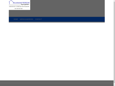 bouwbedrijf colofon contact hom perdok werkzam