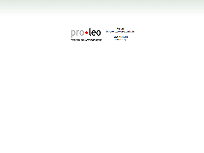 bewerk bouwwerkzam freelanc leo pro pro-leo pro-leo.nl websit