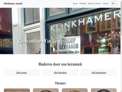 -23176556 -3185675 0 050 06 48 50 54174589 9711 algemen all antiek bekijk bidvis blader collectie contact deutsch english español fabriek folkingestrat français gelegenheidsaardewerk gemaaakt groning hom inkop italiano judaica jz keramiek keramist klinkhamer klinkhamerantiek@gmail.com kop kvk med mogelijk nederland next omhog onlin previous s scouting scroll taxatie thema ton voorwaard webshop winkel www.klinkhamerantiek.nl 中文