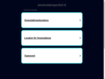 amsterdamsportief.nl auf automatisiert bereitgestellt beziehung das dies dieser domain domain-inhaber dritter dynamisch erwerb generiert inhaber kauf keiner komm konn mit nutzt oder parking policy privacy programm sedo seit sie steh und vom von webseit werbeanzeig wurd