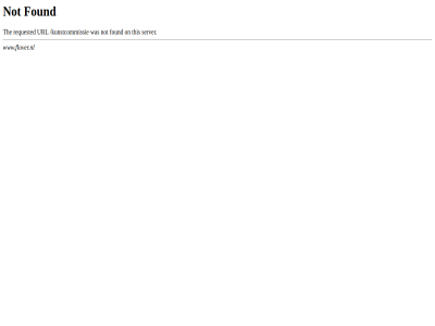 /kunstcommissie 404 found not on requested server the this url www.flover.nl