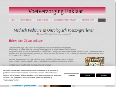 06 1 12402348 1999 2025 21 25 6991 accepter actief afgelop afgerond afwijz akkoord analyser basis begon bericht beschrev bestur beter bied bijzonder carrièr ck cookie cookie-instell cookiebeleid cookies cookievoorkeur copyright del diabetisch dienst elk enklar eran ernar esperantostrat essentiel functioner gat gebruik gebruikmak gebruikservar gemeenschap gevolgd groet handverzorg helen hom instell jar jezelf jullie kanker kennis kijk klant klik kunt later lokal mak medisch mens mezelf mijlpal moment mor motto naast niet-essentiel nieuw oktober oncologisch ondernemer ontwikkeld onz opgebouwd opleid ord par passie pedicur praktijk praktijkadres reumatisch rheden sam sindsdien sit stan start stat steg stelt stil stur tel tijd toestemm verbeter verbind verder verdien verdiep verlener versterk vervolgen verw viert voet voetverzorg voetverzorgingenklaar.nl voetzorg voetzorgverlener voorbijgevlog voorkeur voortdur warm we websit websiteverker werk wijzig zoal zodat zorg