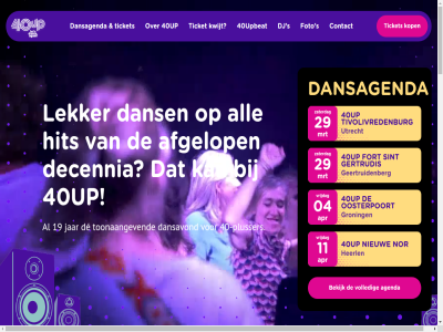 04 11 19 2024 29 40 40up 40upbeat 40update afgelop agenda algemen all apr bekijk blijv contact copyright dans dansagenda dansavond de decennia disclaimer dj e e-mailadres evenement facebok feest festival fort foto geertruidenberg gertrudis groning heerl hit hom hoogt instagram jar kop kwijt lekker mailadres mailinglist media mrt nieuw nor onz oosterpoort plusser s schrijf sint snel social ticket tivolivredenburg toonaangev utrecht volled voorwaard vrijdag zaterdag