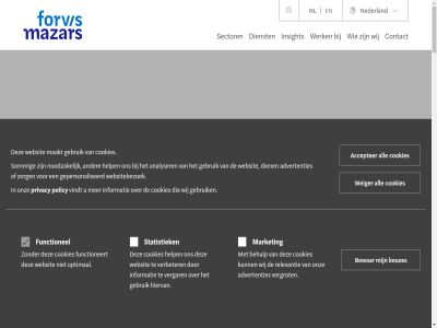 accepter accountant advertenties adviseur all analyser behulp bewar contact cookies dien dienst fairnes forvis functioneert functionel gebruik gepersonaliseerd help hiervan informatie insight keuzes les maakt market mazar nederland nl noodzak onz optimal policy privacy relevantie samenwerk sector sommig statistiek vanuit verbeter verder vergar vergrot vindt websit websitebezoek weiger werk wij zorg