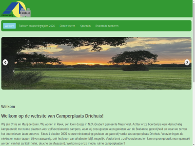 -475907 /06-33586630 0486 15 2026 5375kn brabant brandrod bruin camperplat camping copyright dier driehuis driehuizerweg extra familie info@minicampingdriehuis.nl informatie minicamp mooi next onz openingstijd previous rek reserver runder speeltuin tariev vind voer websit welkom www.visitbrabant.nl x