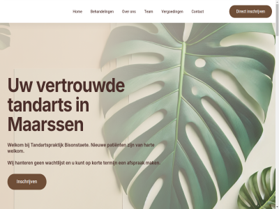 0346 1235 18 3605kz 575 780 a aandacht aanpak afgestemd afsprak afsprakensystem algemen all ander angstig annuler begeleid begint behandel behoeft bekend benader bent bereik best bied biedt bisonspor bisonstaet bistonstaet blijvend bovendien contact contactformulier contactgegeven cookie copyright daarbij dak deskund dienst direct doet een effectiev ervar even facing geavanceerd gebit gebitsrein gebruik gef gemak gespecialiseerd gesteld gezond glimlach goed grag hanter hart help herstel hom hoogwaard hulp implantat implantologie info@tandartspraktijkbisonstaete.nl innovaties inschrijv jar jarenlang ker kinder kindertandheelkund kindvriend kleinschal kort krijg kunt lez luister maarss mak mat meest modern mogelijk mondfunctie mondhygien nem net nieuw nieuwst omgev onlin ontdek ontspann onz openingstijd oploss patient per permanent person pijnvrij plan policy positiev praktijk privacy professionel profiter resultat ruim rustgev sfer spoedeis stabiel stan stat stralend tand tandart tandartsbezoek tandartspraktijk tandheelkund tandprothetiek tandverlies team techniek technologie telefonisch termijn tijd tuss twee uitgebreid uitstral uniek vak vast verbeter verdien vergoed vertrouwd verwacht verzet via voel volled vrag vriendelijk waardor wachtlijst we websit welkom wens wij z zelf zien zoek zorg