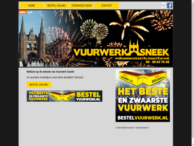 2023 all bestell hom onlin reserved right snek snel voordel vuurwerk vuurwerksneek.nl websit welkom