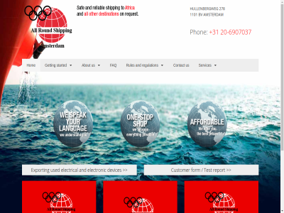 +31 -6907037 1101 20 2025 278 about all allround amsterdam and bv contact copyright faq getting hom hullenbergweg our phon regulation round rules services shipping started us