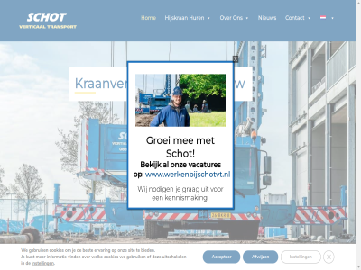 accepter afwijz avg/gdpr banner bekijk best bied bouw contact cookie cookies ervar gebruik grag groei hijskran hom hur informatie instell kennismak kraanverhur kunt mee nieuw nodig onz schot sit sluit telekran transport uitschakel vacatures vertical vind we welk wij www.werkenbijschotvt.nl x