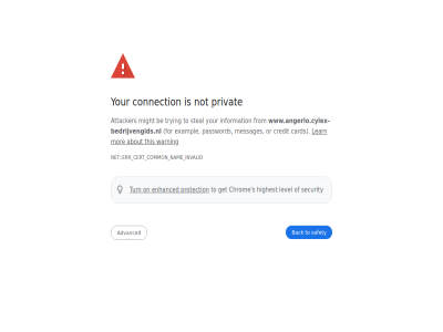 about advanced attacker back be card cert chrom common connection credit enhanced err error exampl for from get highest information invalid learn level messages might mor nam net not on or password privacy privat protection s safety security steal this to trying turn warning www.angerlo.cylex-bedrijvengids.nl your