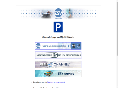 7 95 bezoek content csv domein domeinnam euro geparkeerd hosting linux management network nl onz professionel registratie sit support system vanaf www.csv-networks.nl