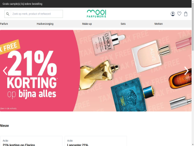 20 21 actie ander bestell clarin clos dialog e e-mailadres eerst geboortedatum geslacht gratis hoogt huidverzorg ieder inschrijv korting lancaster mailadres mak make-up man merk mooi navigation nieuw nieuwsbrief onz parfum parfumerie promoties s sampl schrijf set sit up verrass vind voornam voorwaard vrouw welkomstmail zoek