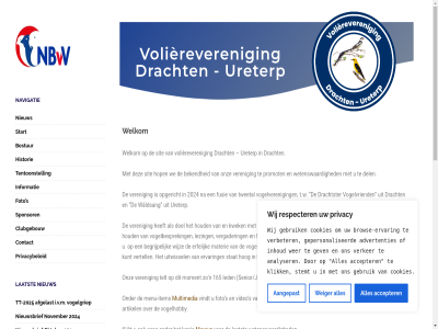 -2025 165 2020 2023 2024 aangepast accepter advertenties afgelast analyser artikel begrijp bekend belev bepaald bereik bestell bestur bevorder bijeenkomst binnenkort binsenastrild box brow browse-ervar cinnamon club clubblad clubgebouw contact contactpagina cookies december del deskund diepvries diver doel download dracht drachtster eerder erfelijk ervar evenement facebok fb fb-icoontj foto froz full fusie gebruik gehoud gepersonaliseerd gev hiervor historie hog hoofdsponsor hop houd i.v.m icoontj informatie inhoud insect item kijkt klik kopj kunt kwek laatst led les lezing lid link mail materie menu menu-item misschien mocht moment multimedia n navigatie nbvv nieuw nieuwsbrief november nuttig oktober onz opgericht organiser pagina plezier privacy privacybeleid promo promopack promot rechteronderzijd respecter ring rotkopfent s senior/jeugd sit sponsor start stat stemt stur sub t.w telt tentoonstell tracht tt tweetal uitlegg uitwissel ureterp v.v vaandel verbeter veren vergader verker vertell verwelkom via video vindt vogel vogelbesprek vogelgriep vogelhobby vogelkenner vogelmarkt vogelveren vogelvri volg volièreveren volièrevogel vraagprogramma war wasmot waxmoth we weiger welkom wer wet wetenswaard wij wijz will wâldsang zult