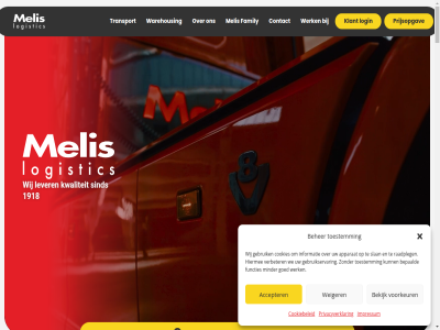 +31 -2 0 0700 0720 08 100 11 140 15 1918 1966 1pl 2018 2025 26 28 305 333 36 37 4pl 6 600 66 aanpak aanspreekpunt aanvrag abonner accepter added adr adr-goeder adr-transport adres af afdel afleverlocaties algemen all app apparat auto autolaadkraanrit b barcod basis bedrijfsfilosofie bedrijv begon beher behoeft bekijk bel belgie bent bepaald bericht betrouw beweg biedt binn blauw blijft brandstof breeam brengt broekhuys buitenland bundel by caf chain charterchauffeur chauffeur co combiner complet contact contract contractvervoer control cookiebeleid cookies cros crossdock crossdockcentrum cs@melislogistics.nl customer daarnaast daarom dag dagelijk dagj dagvlog dashboard datagedrev de del delivery dichter dienst dienstverlener digital digitaliser direct directeur distributie distributienetwerk distrixl docking doe doel doorgezet douan douane-entrepot douaneopslag draai duitsland duiv duurzam e e-fulfilment eactros echt een efficient eig elektrificatie elektrificer elektrisch elk elkar emissievrij engaged enginer enkel entrepot ervar f12 facebok familiebedrijf family fh16 fijnmaz flexibel foutloz ftl fulfilment full functies ga gan gebruik gebruikservar gebundeld gecertificeerd geeft gehaktbal geinvesteerd gekoppeld gemak generatie gepersonaliseerd gepland geregeld gescand geschiedenis gesprek gevar goed goeder grag grip groei groeid groothandel helpt hiermee historie hoeft hoogt hoogwaard hr/recruitment hvo100 hvo100-brandstof hypermodern icoontj ideaal ieder impressum info informatie ingericht innovatie integraties interessant international invester invoerrecht inzicht it it-system it-tooled jar juist kantor kennis ket keuz kiest klant klantbelev klar klassiek klik kom komend kooiaaptransport kooiap kort kwaliteit label lat ler les lever levert levertijd lijkt lijn lithium lithiumhoud load login logistic logistiek ltl luxemburg maakt maatwerk mad mail mak manager marketplac marwin mat measured medewerker media mee meegroeit melis mercedes middel minder mindset minima
