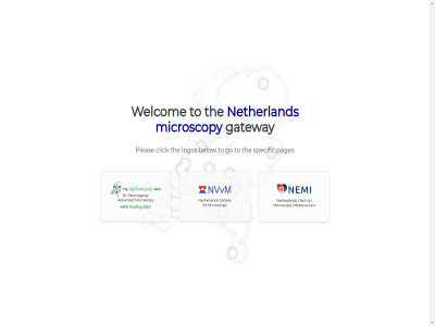 below click gateway go logos microscopy netherland pages pleas specific the to welcom