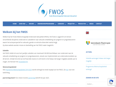 -2023 2019 2025 60.000 aanvrag actorperspectief actueel alsok beschik betreft binn contact copyright disciplines diversiteit doelstell eind etnisch financiel fond fwos ga gender helas hierover hom implementatie inhoud jaarlijk jaarverslag jar jonger jongvolwassen komt kort krijgt langer lez looptijd maximal media meest missie mogelijk nader nadruk nieuw nieuwsbericht onderzoek onderzoeksprogramma onderzoeksresultat ontwikkel opgericht privacybeleid product programma project recent reserv seksualiteit seksuel sit steld subsidie subsidier subsidies terrein toegelicht toelicht verlengd verschill vrag waarin websit welkom wetenschapp wetenschapsbeleid zicht zie zoek