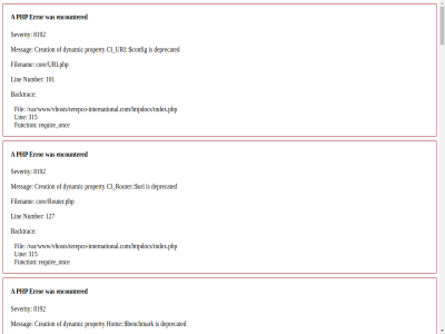/var/www/vhosts/terepco-international.com/httpdocs/application/core/my_controller.php /var/www/vhosts/terepco-international.com/httpdocs/index.php 101 127 1279 15 315 564 75 78 8 8192 a backtrac construct core/controller.php core/loader.php core/router.php core/uri.php encountered error fil filenam function helpers/url_helper.php lin number onc php redirect requir severity warning