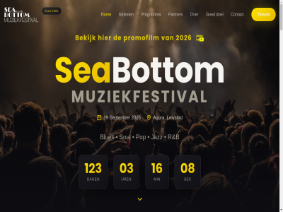 -10 01 03 07 123 16 19 2026 31ste 8242 agora all artiest at avond b ba bekijk blues bottom contact culturel dag del denk doel drink editie elkar erop erover festival flevoland funk georganiseerd gezell goed hom info@seabottom.nl inmiddel jazz join kempenar landschap lelystad let lin line-up link luister met min muziek muziekfestival muziekliefhebber nieuwsbriev omgev onwijs partner party passie pop prat programma promofilm r recht s sea seabottom sec september sfeervol soul stichting the ticket up uren vol voorbehoud weg