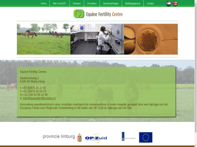 +31 0 02 08 19 2 22 3 30 42 4208 475 54 5465 6 6105 6105ad 65 ad animal bedrijfsgegeven bijdrag boekhorstweg centr contact dienst e efc embryo equin europes f fertility fond gemaakt hom hop info@equinefertilitycentre.nl innovatiev kader m maria maria-hop marktgericht med mogelijk mondial nl ontwikkel op-zuid paardenembryo procedur regional rijk s samenwerk t zuid