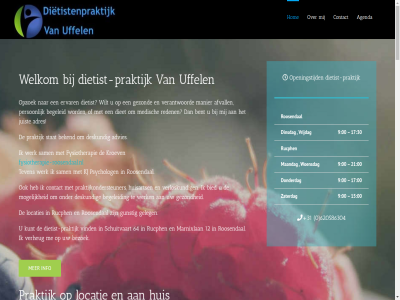 +31 0 00 0620586304 12 15 17 2012 2013 2018 21 3 30 4707hz 4715gc 620586304 64 9 aanmeld aanmeldingsformulier actualiteit adres advies af afsprak afvall agenda all artikel basis begeleid behandel behandeld bekend bell bent bereik besprek best betreff bewust bezoek bied consult contact controler copyright denkt deskund developpro.nl diabetes dieet dietist dietist-praktijk dik dinsdag donderdag e een eerst eetdagboek eetgedrag eig ervar etiket euro formulier fysiotherapie fysiotherapie-roosendaal.nl ga gat geleg gerust gescreend gesignaleerd gev gevraagd gezond gunstig herkenn hiermee hom huis huisarts indien info informatie inhoud inplann intak internet jar juist keuz kind kinder kinderdietetiek kj klacht knop kom komt kost krijg krijgt kroev kunt lekker ler lez locatie locaties lokatie maagdarmklacht maandag mak manier marnixlan mat medisch mellitus middel mogelijk nem nodig onderan ondergewicht onderstaand ontvang openingstijd opnem opzoek organiser overgewicht per person praktijk praktijkondersteuner problem product psycholog recept rechtstrek reden reserved retour right risico roosendal rucph sam schol schooldietist schuitvaart smaakless smaaklessen.kennisnet.nl spelenderwijs stat sted stimuler supershopper telefonisch teven tijd toegestuurd uffel uur vaker vanaf verantwoord vergoed verheug verloskund vervolgconsult verzeker via vind voedingsgedrag voedingsgerelateerd voedingsproblem voedselallergie voer volgend vrag vrijdag vull vult we websit weinig welk welkom wer werk wilt woensdag word workshop zaterdag zoal zuivelonline.nl