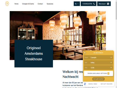 +31206224794 00 1017 12 2 50 amsterdam angus angus-runder bar best betuw biertj bijzonder black boer buit contact control cs dagelijk event extra facebok fijn friday geserveerd gewon grag graz groep grotendel hom houd huiskamer impressies informatie instagram jar kaart koe kok kom komt krijgt lang langzam leefomstand lekker maakt mal menu menukaart middernacht monday nachtwacht nederland net nl oergezell open openingstijd originel palmesteyn periodes rembrandtplein reserveer@de-nachtwacht.nl restaurant rib rijping runder rundvles saturday sit smaakt social steak steakhous structur sunday tapp thorbeckeplein thursday tripadvisor tuesday vacatures vandan vles voeding volg vooral war we wednesday welkom