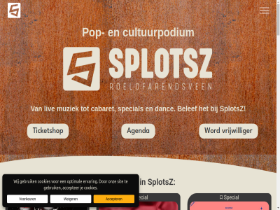 -01 -02 -23 -3317235 00 071 15 18 19 20 2026 21 22 23 2371 25 3 30 4 5 6 aangedrev activiteit agenda apr avond bekijk belef bierpong bijvoorbeeld binnenkort cabaret club contact cookies copyright cultuurpodium daarnaast danc dm druk evenement facebok foto gat help holland hom huisregel ieder iederen info@splotsz.nl instagram interes jar juni knop liv maandindel mailtj mee mei meld muziek onz organiser pop pp privacyverklar roelofarendsven s slid special splotsz sportpad spotify stil stur swingo ticketshop tijd tiktok toernooi uitjes ven verschill vgv volg vreemd vrijwilliger we word zit