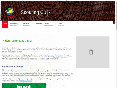 21 5 achter actief acties activiteit af allerlei best bestel bestur bezig biedt blij blijv blokhut bol.com bootonderhoud clubactie clubgebouw contact cuijk ding echt eindelos elkar ervar facebok foto gav gebruik gezell goed gratis grot handig hard help hiermee hom hoogt hou hulp hur info@scoutingcuijk.nl informatie ingeschrev instagram inzet jar jij jongen jonger jou jouw keertj kennis ker kijk kijkj kinder kluss kom komt kop krijg kun landtak lat led leeftijd leeftijdsgroep leiding leidingteam leuk lid liever lijkt lind link lot maand mailtj mak manier mee meid meld misschien nem nieuwsbrief officiel ontvang ontzet onz organisatietalent pagina pas pass past per problem s sam scherm schrijf scouting speltak sponsorklik sponsorkliks-pagina stan standaard stel steun stoer stur toe uitdag uurtj verhur verschill via vier vind vrag vrijwilliger wachtschip watertak we websit wel welkom